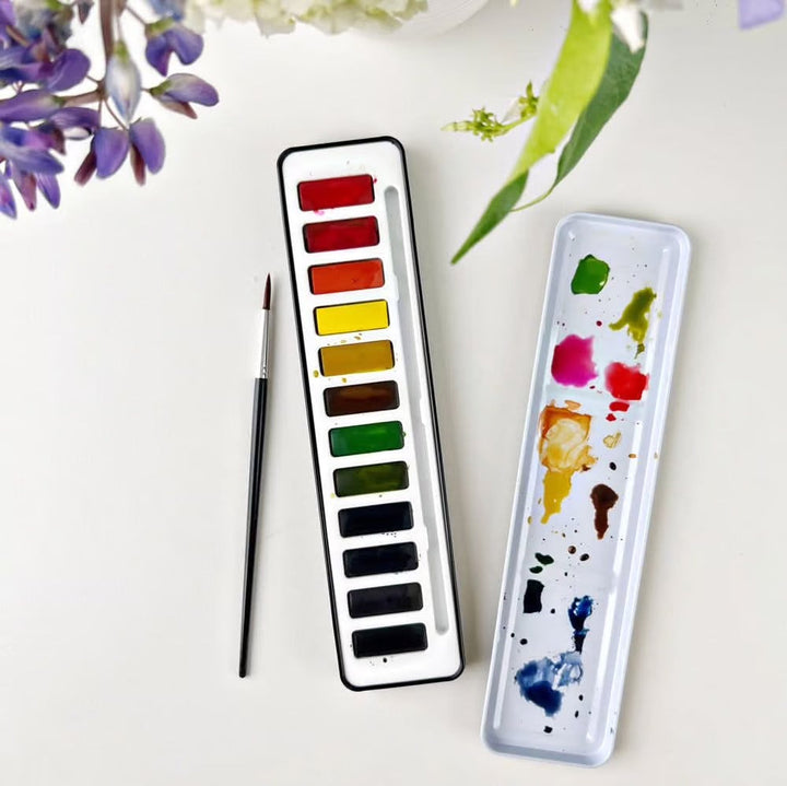 QuietColors | Watecolor Workbook