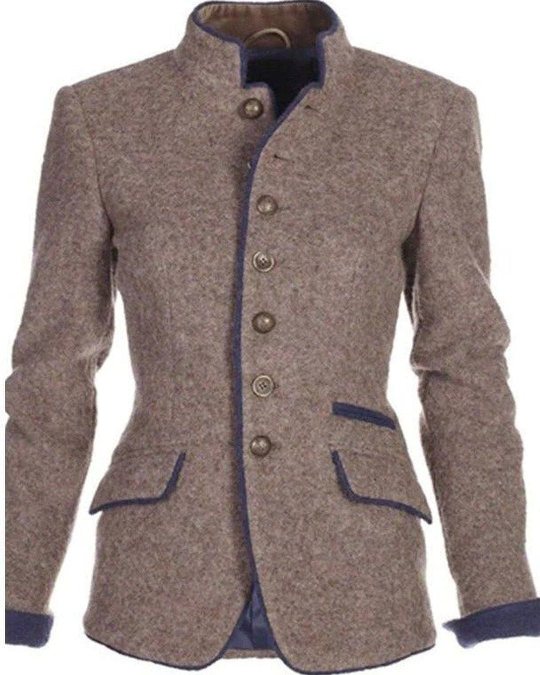 Libby | Veste col montant bicolore