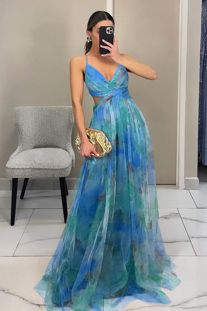 Laurel | Robe maxi chiffon
