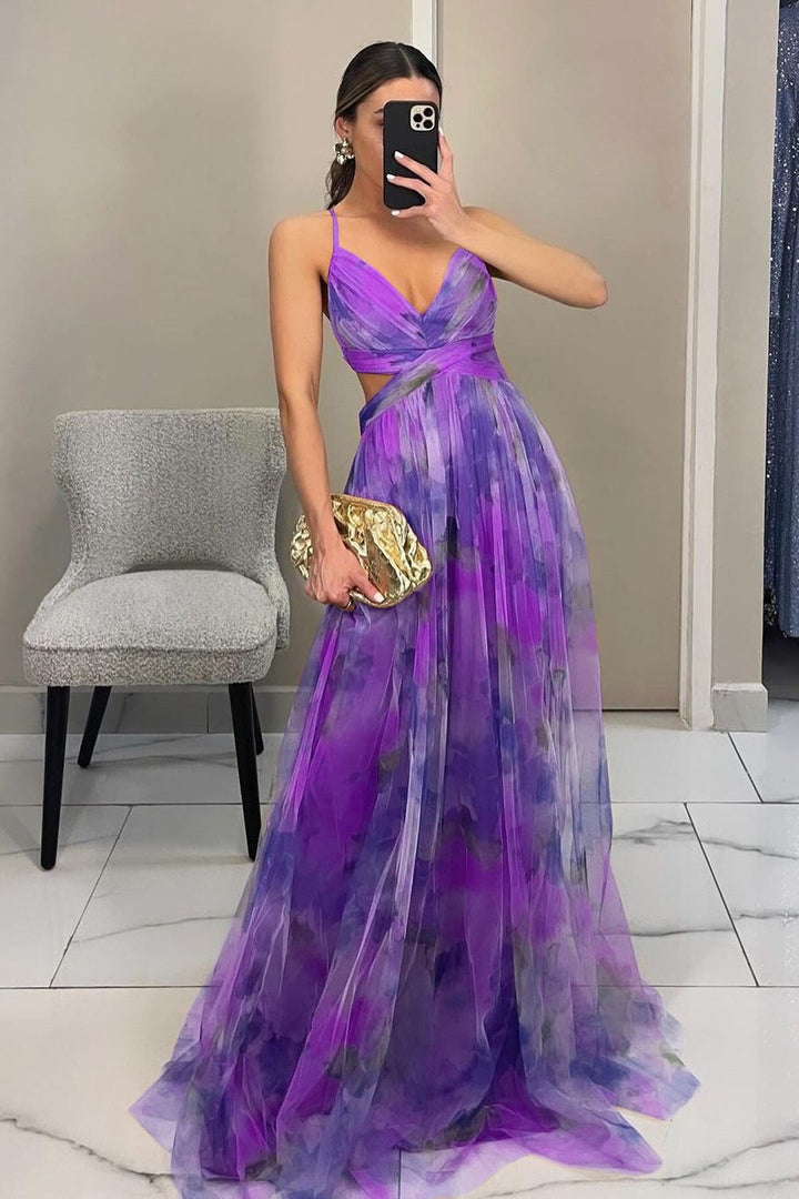 Laurel | Robe maxi chiffon