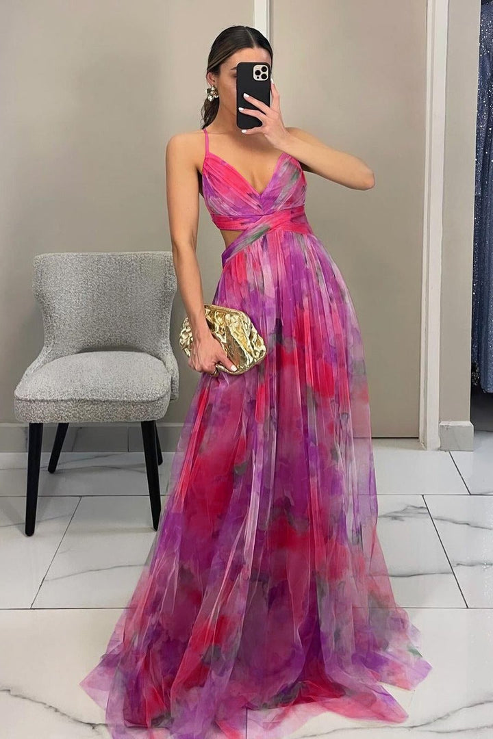 Laurel | Robe maxi chiffon