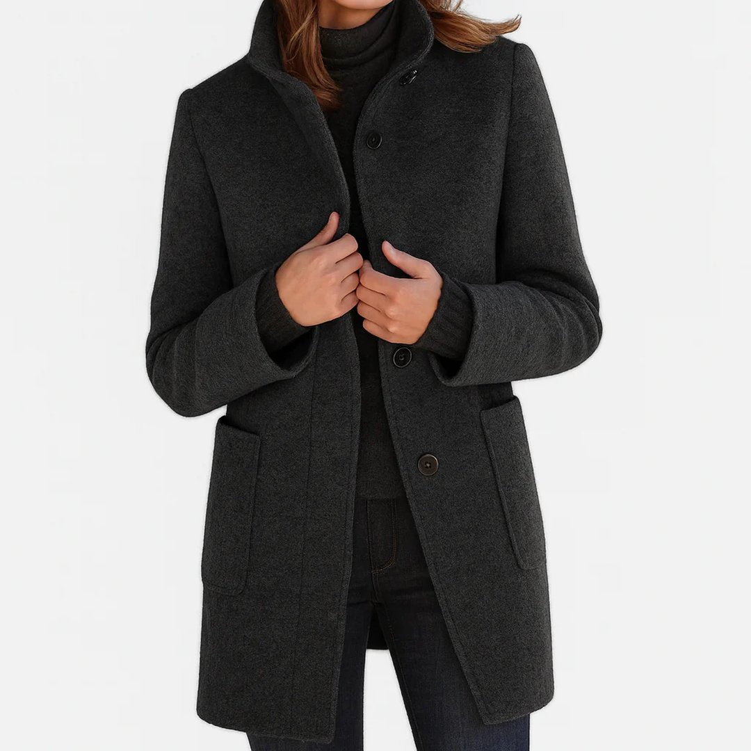 Lauri | Manteau midi laine