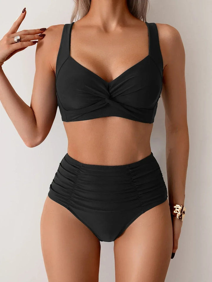 Tamara | Bikini taille haute gainant