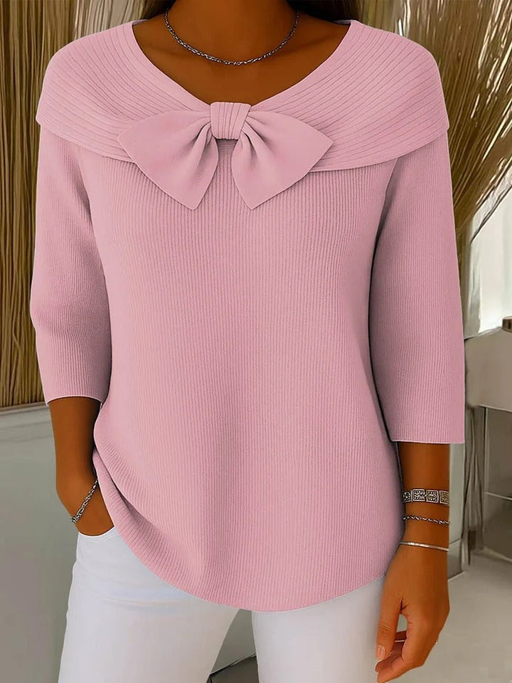 Guerozoëtteleti | Pull noeud encolure ronde