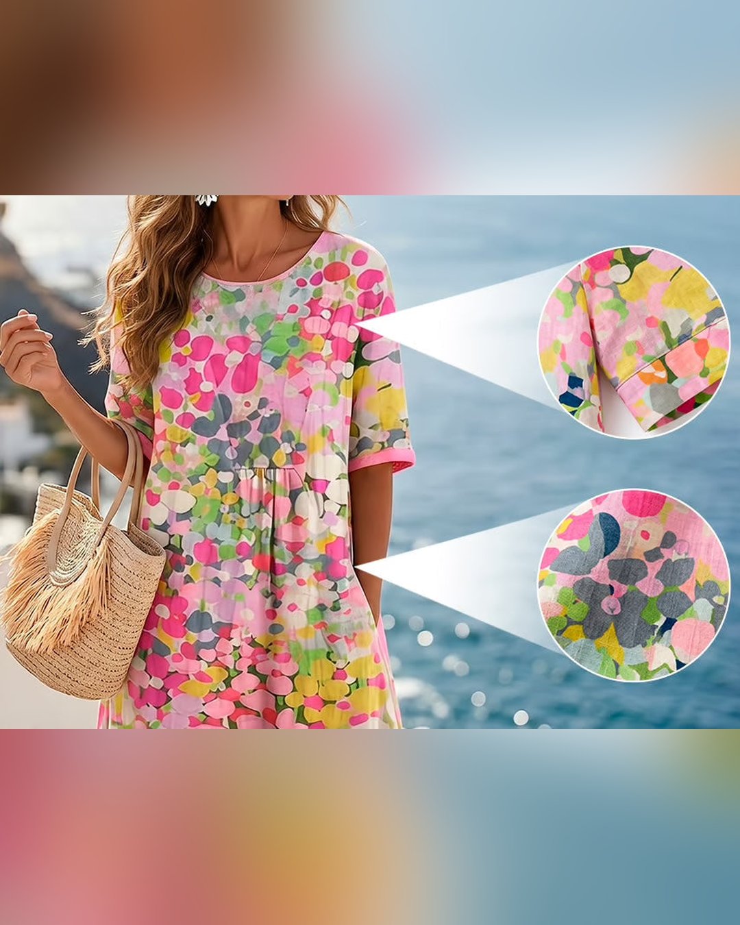 Chandra | Robe florale charmante