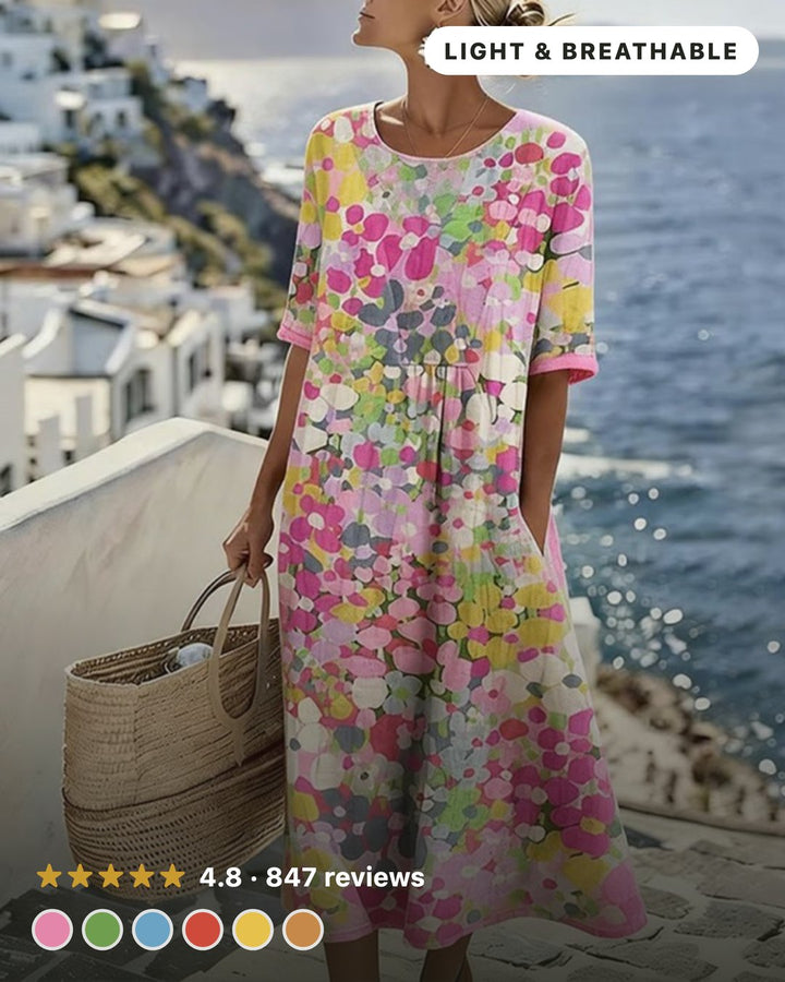 Chandra | Robe florale charmante