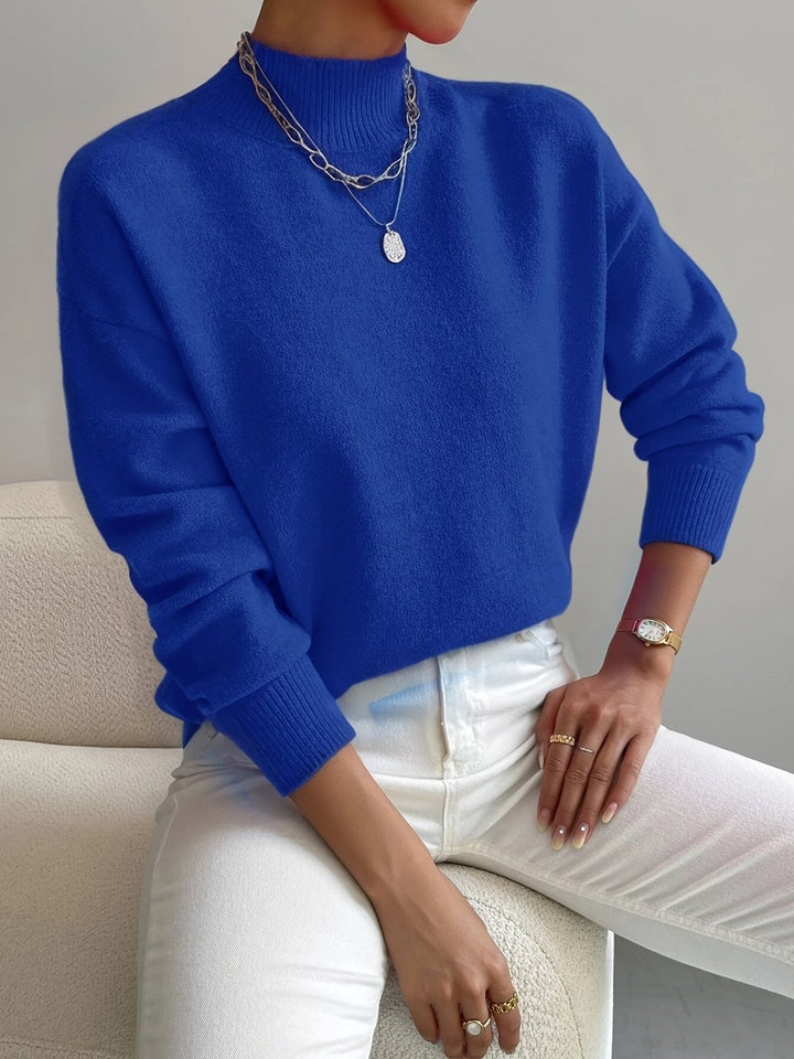 Ginger | Pull col roulé élégant
