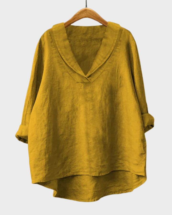Orchid | Blouse col V décontractée