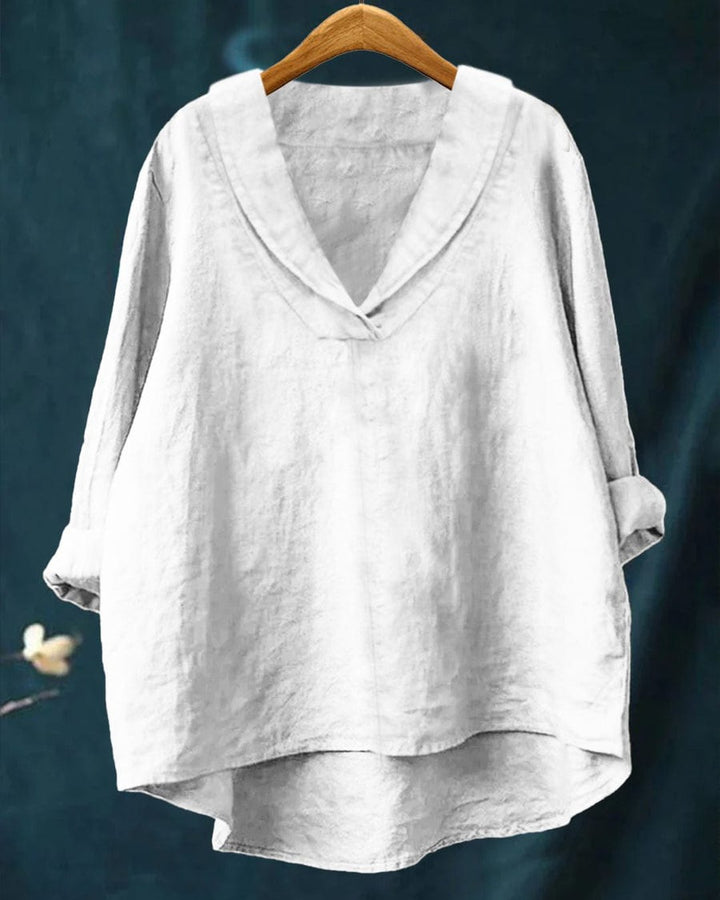 Orchid | Blouse col V décontractée