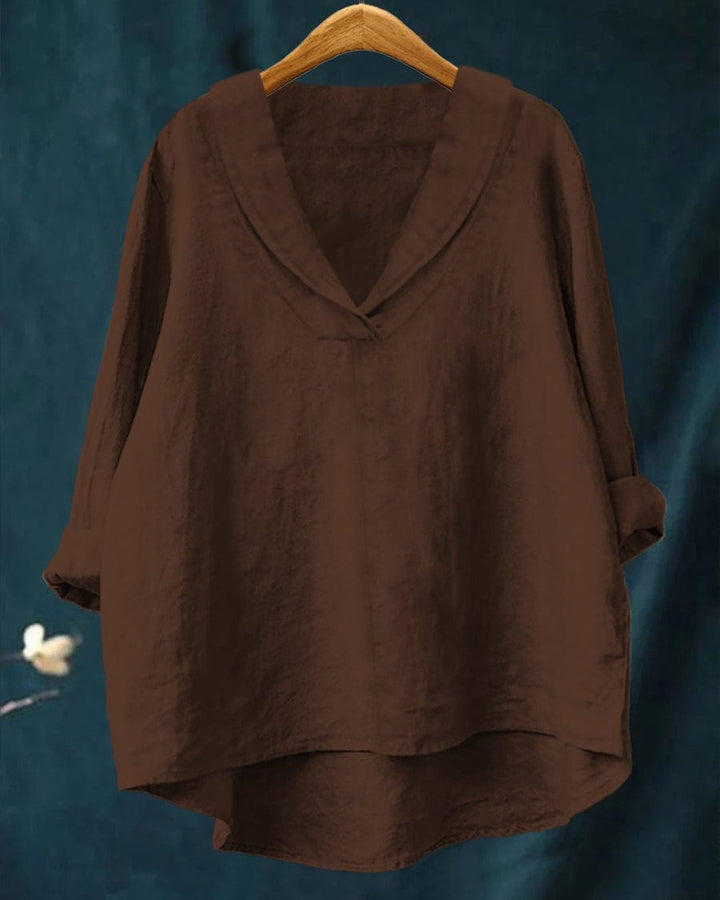 Orchid | Blouse col V décontractée